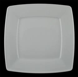 plat vierkant bord 28 cm victor wit