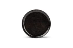 Plat bord 20,5cm zwart Mielo