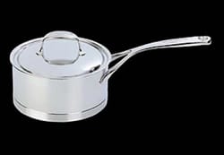 Demeyere Atlantis 41416+41516 steelpan met deksel 16 cm