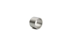 Servetring 4cm rib zilver Centro - set/4
