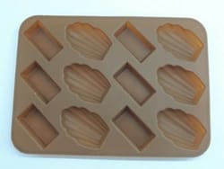 pralinevorm silicone 12 stuks heraldi