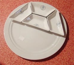 arzberg fonduebord 5-dlg