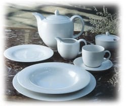62-dlg gala wit eetservies en koffieservies van Bavaria