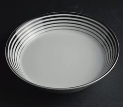 arzberg wurzberg diep bord 21 cm zwart