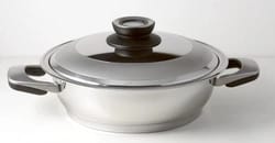 SMC9326 SMC bakpan met handgrepen en deksel 26 cm