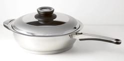 SMC9424 SMC bakpan met steel en deksel 24 cm