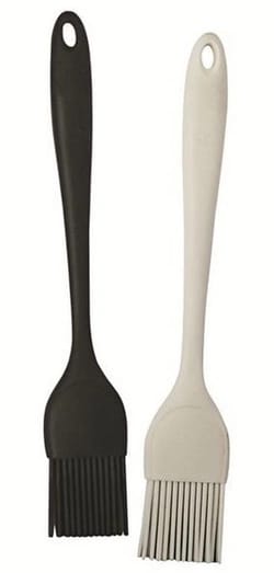 bakkerskwast 28cm zwart/wit soho S&P