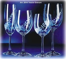 glasservies toscia gravure 48-dlg