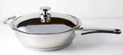 WMC8426 WMC bakpan met steel & tegengreep en deksel 26 cm
